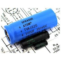 CA-AT-100UF-100V Sprague-Atom Capacitor