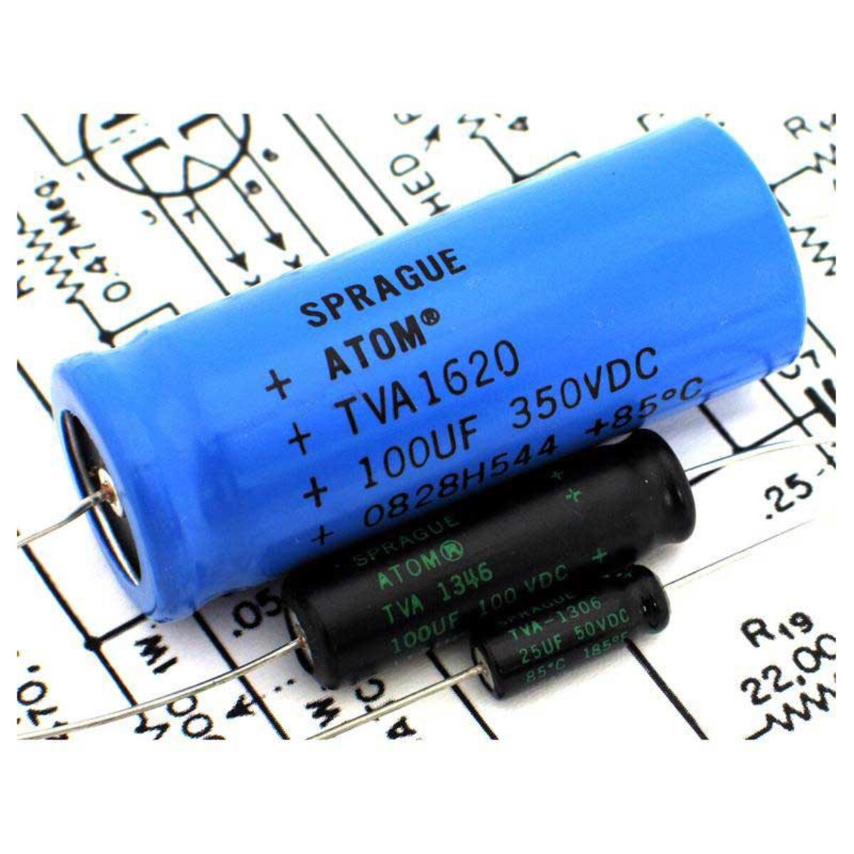 CA-AT-20UF-500V Sprague-Atom Capacitor