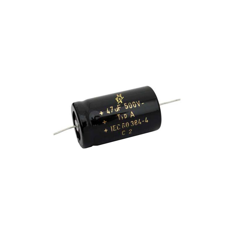 thumbnail image 2 of F&T 220µF 300V Electrolytic Capacitor, Axial Leads, High Quality 2 of 4