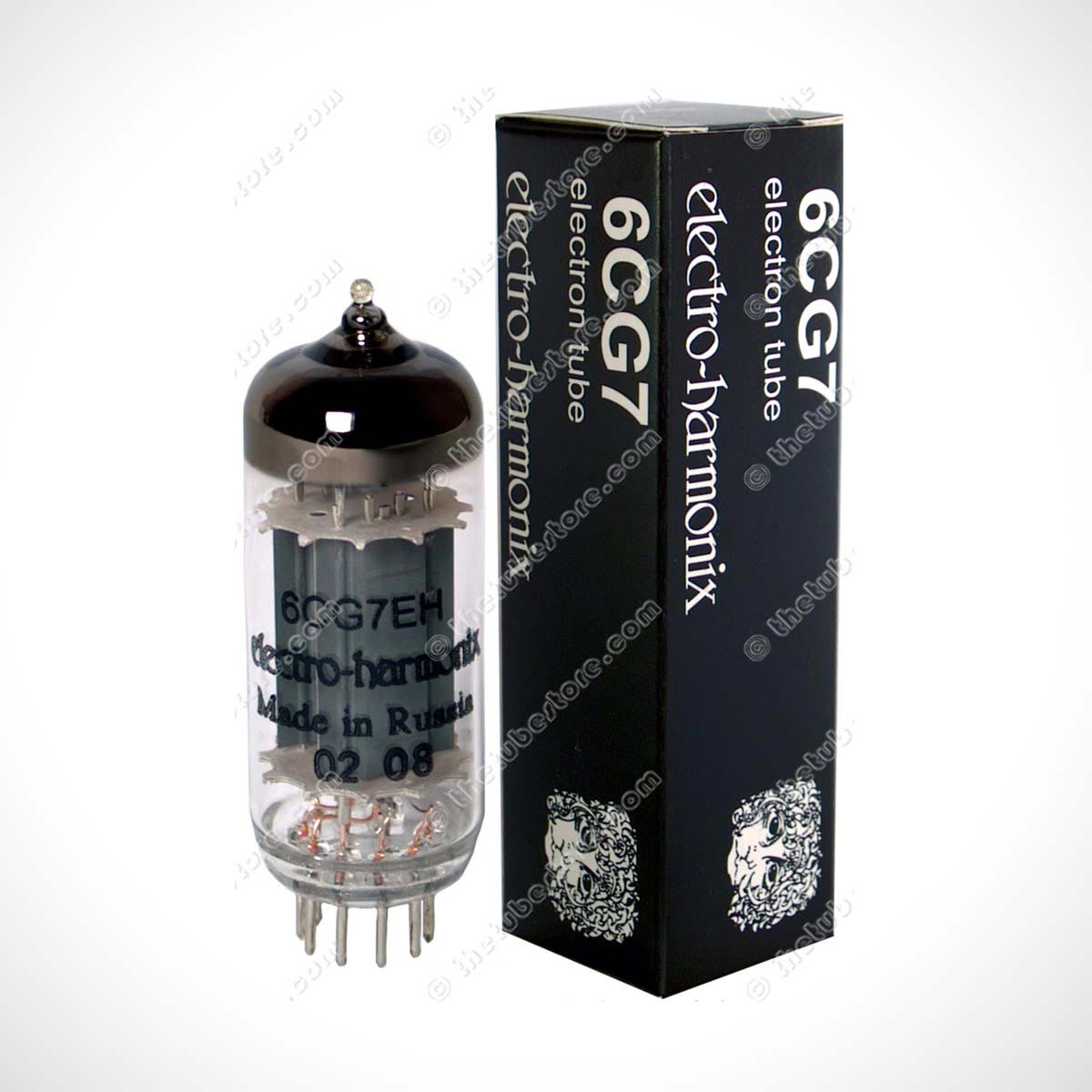 Electro-Harmonix 6CG7 / 6FQ7 Preamp Vacuum Tubes | thetubestore.com