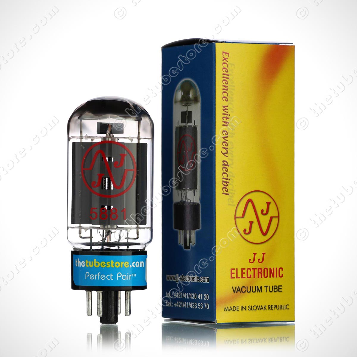 JJ 5881 Vacuum Power Tubes - www.thetubestore.com
