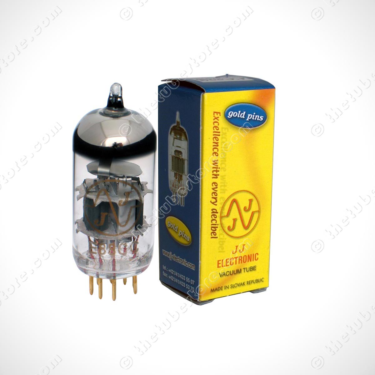 JJ E88CC / 6922 Gold JJ E88CC / 6922 Gold