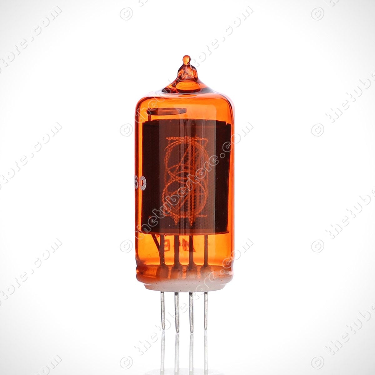 NIX-ZM1000-R Orange Nixie Tube