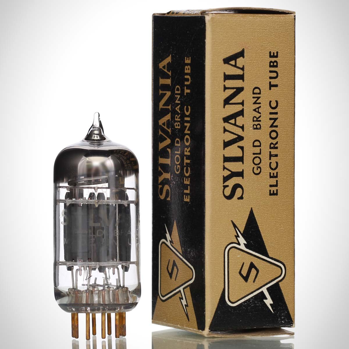 Sylvania 5814A-GB Gold Brand 12AU7 Preamp Vacuum Tube