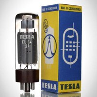 NOS Tesla EL34 Vintage Power Vacuum Tubes
