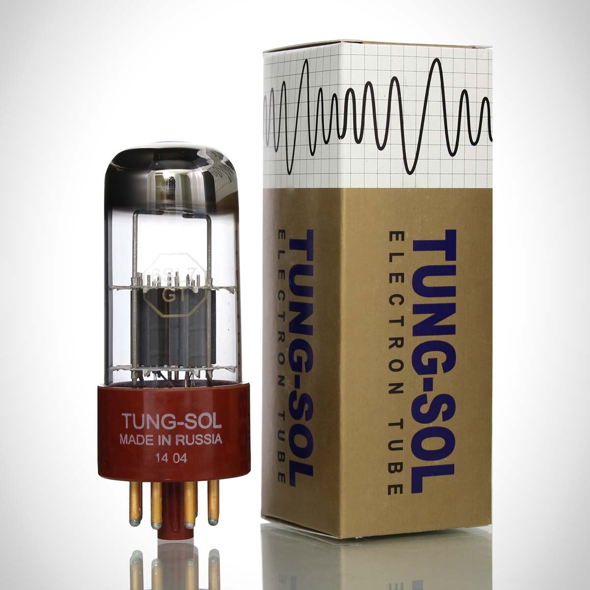 TS-6SL7-GOLD Tung-Sol 6SL7 Tubes