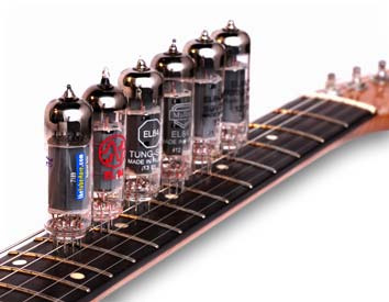 EL84 Tubes On Fret